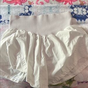 White free people movement shorts
